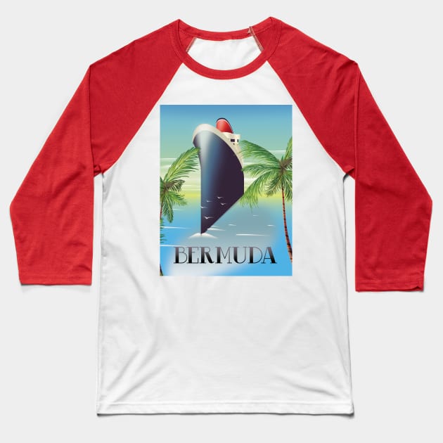 Bermuda Baseball T-Shirt by nickemporium1